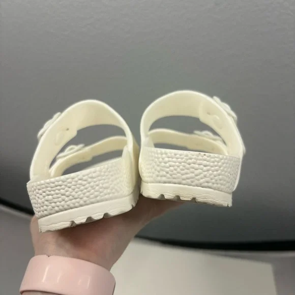 Birkenstock Arizona Essentials White Sandal Women’s 6 - Picture 9 of 12